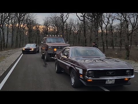 კლასიკური მანქანების შეხვედრა (Corvette, Mustang, Dodge, Chevy)